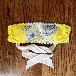 Juicy Couture Tea Rose Bandeau Bikini Top, P/TP